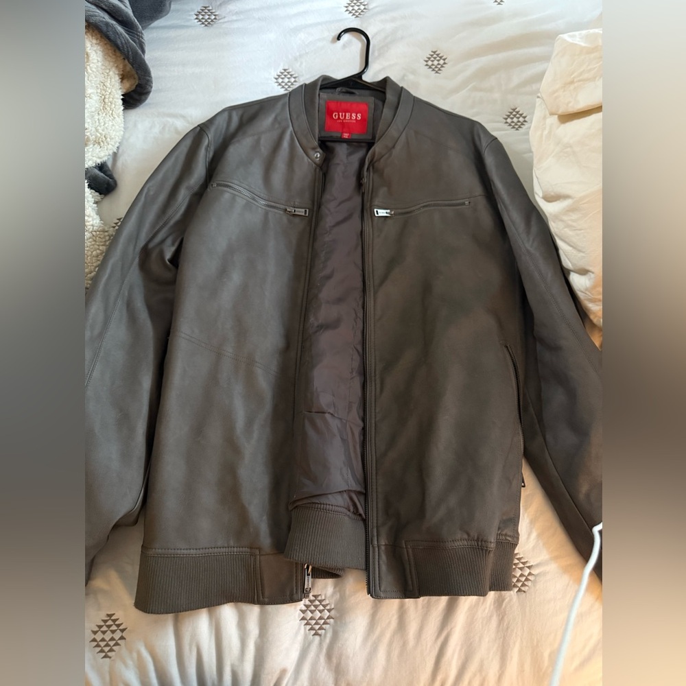 GUESS leather jacket amazing quality